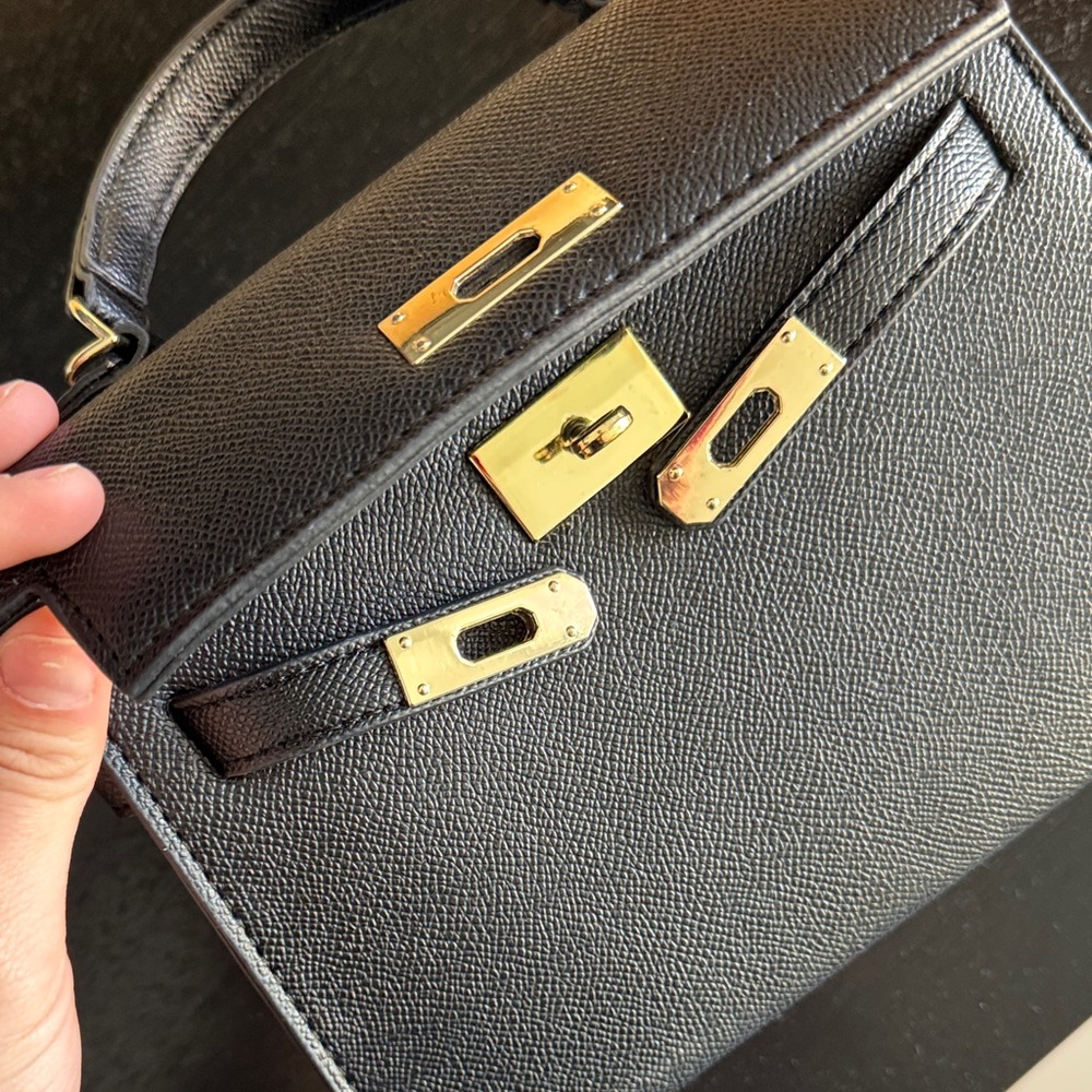 Mini Black Handbag - Picture 2 of 5